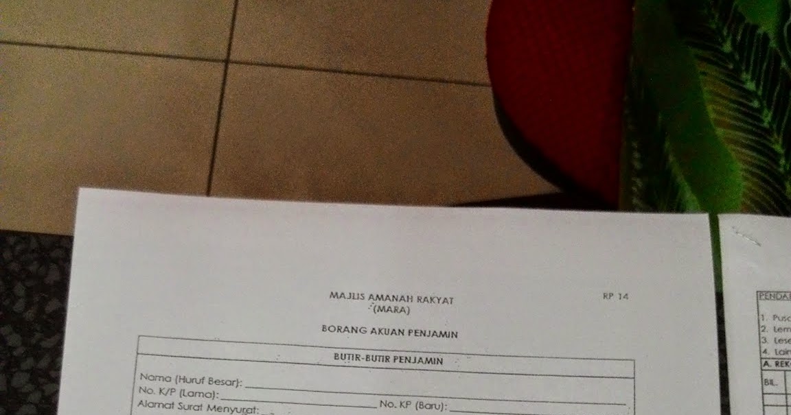 Cara Buat Surat Penangguhan Mara