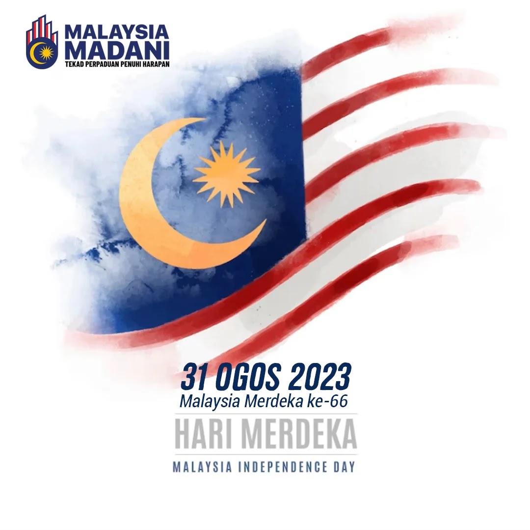 Koleksi Poster Hari Merdeka 2023 Ke-66 Malaysia MADANI Yang Menarik