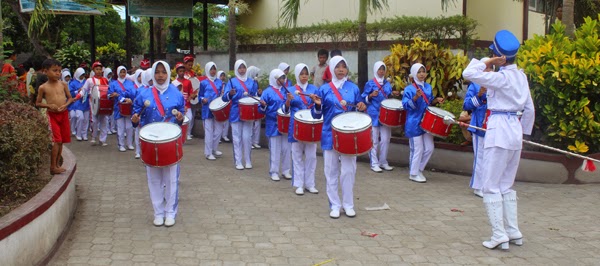 Kegiatan ekstrakurikuler drumband