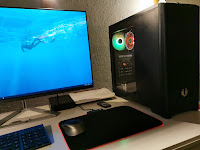ATX Gaming PC schwarz LED Phonix Case