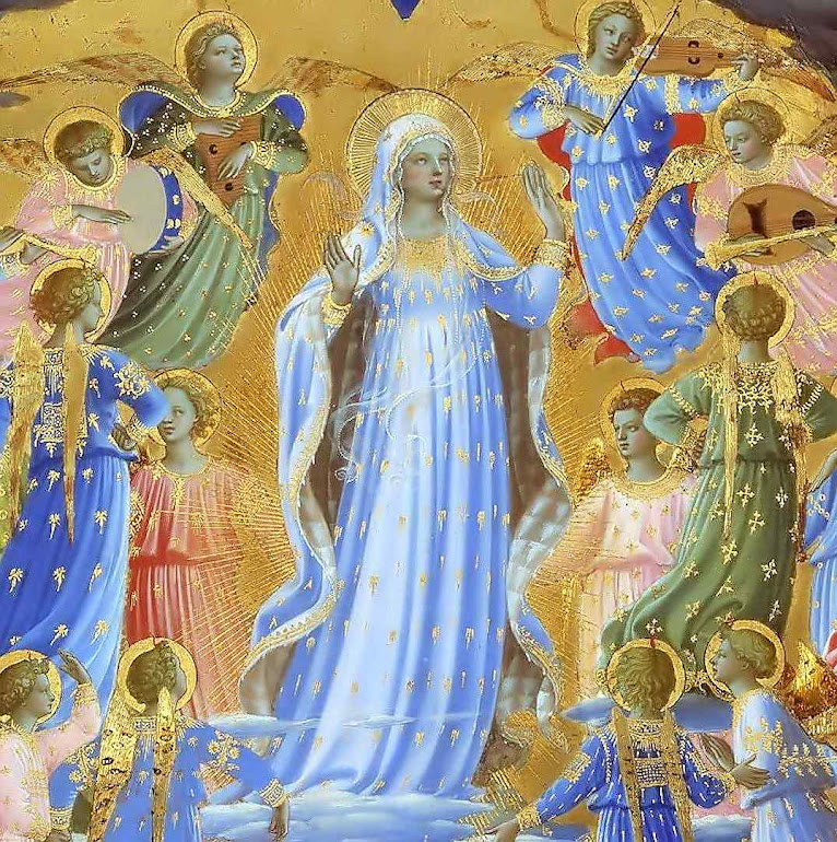 Assunção de Nossa Senhora. Beato Angélico (1395 – 1455). Google Cultural Institute