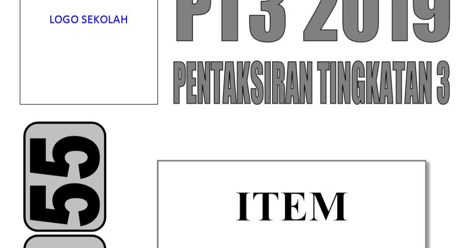 Sains PT3 2019