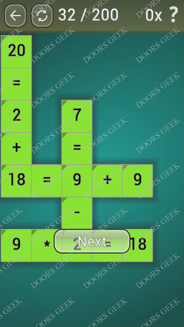 Math Games [Beginner] Level 32 answers, cheats, solution, walkthrough for android