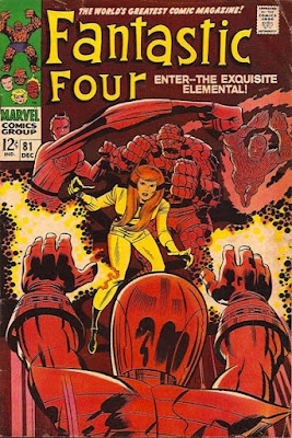 Fantastic Four #81, the Wizard, Crystal joins the FF