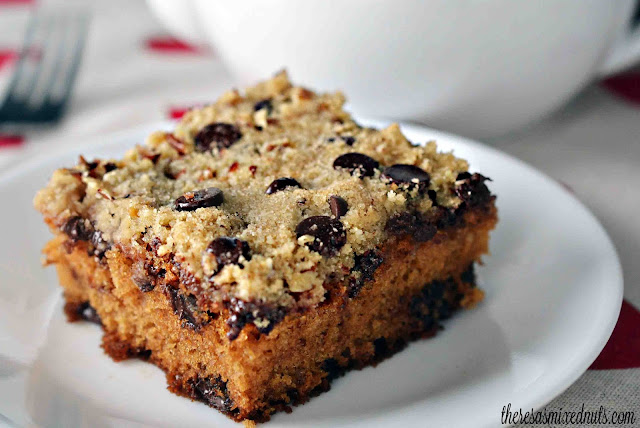 Chocolate Pecan Coffee Cake