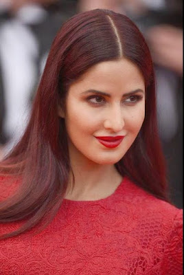 Katrina Kaif in Red Elie Saab Dress at Cannes 2015