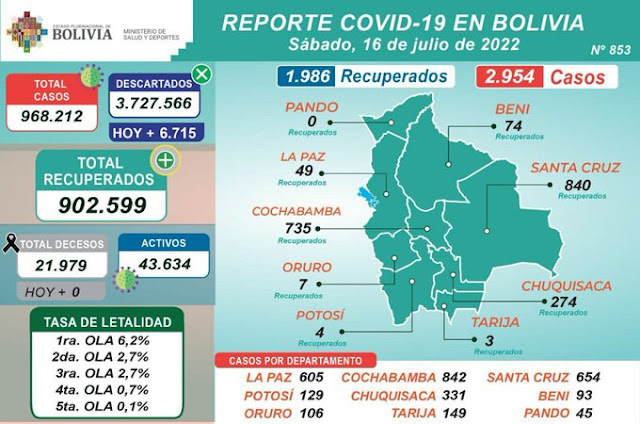 Casos Covid 19 17 de julio