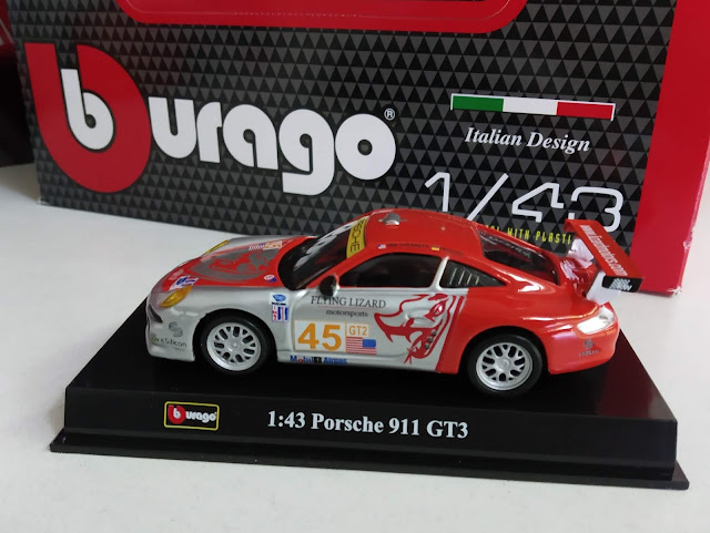 BBurago Race 1:43 PORSCHE 911