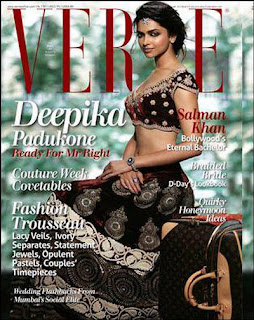 Deepika Padukone Photoshoot For Verve Magazine!!!