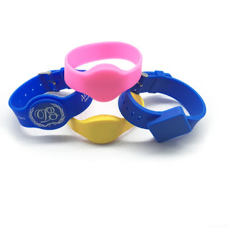 RFID silicone wristband