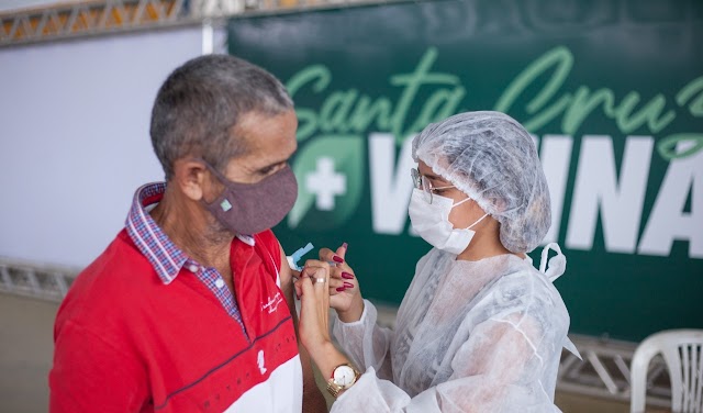 Santa Cruz realizará mutirão de aplicação da 2ª dose da vacina Astrazeneca