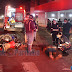 Trânsito Violento: Vídeo mostra momento de acidente: colisão frontal entre motos em Parnaíba