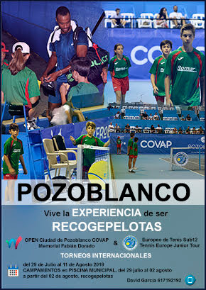 Recogepelotas en Pozoblanco 2019