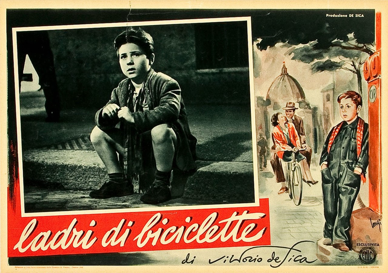 film le voleur de bicyclette vittorio de sica 1948