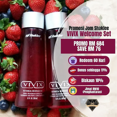 Twinpack Vivix, Promo Shaklee Julai 2019