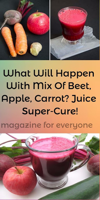 What Will Happen With Mix Of Beet, Apple, Carrot? Juice Super-Cure!