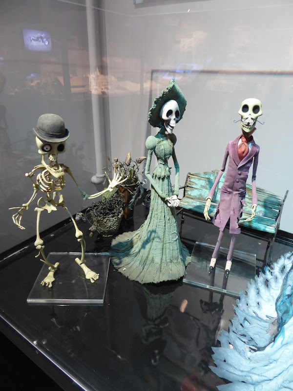 Corpse Bride stop-motion puppets