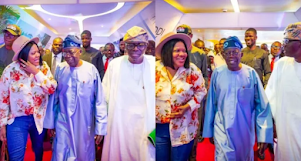"Jagaban is coming" ~ Actress Toyin Abraham expresses utmost joy as she meets Tinubu for the first time [Photos]
