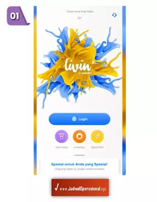 Cara Bayar Easy Cash lewat Livin Mandiri