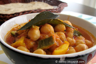 Spicy Chick Pea Stew/ Vaagu