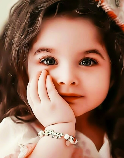 Cute Stylish Little Girl DP For WhatsApp