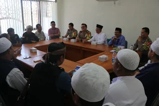 Kapolres Ciko Bersilaturahmi  Dengan Para Ulama Cirebon  