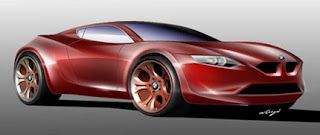 Type design modern famous Futuristic concept car 