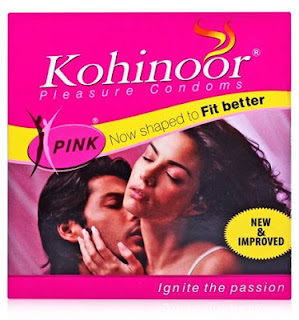 Kohinoor Pink Coloured Condoms