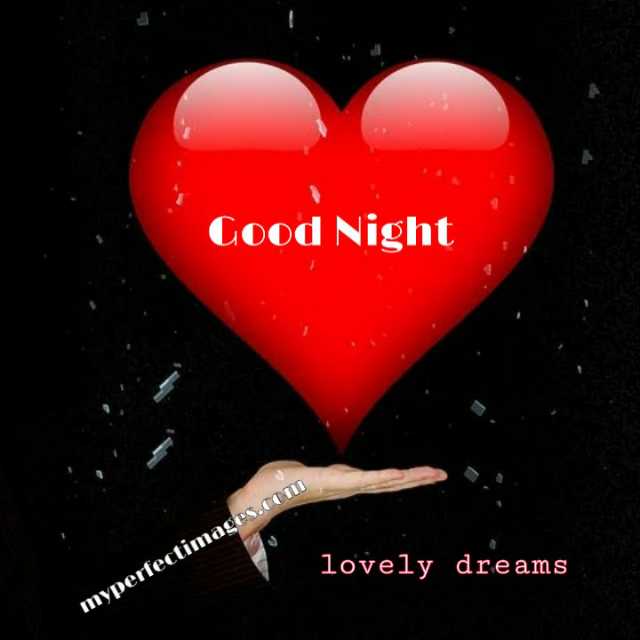 good night heart images for friends free download