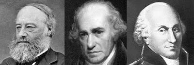 James Prescott Joule, James Watt dan Carles Augustin de Coulomb