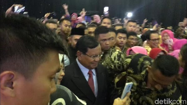 Sempat Absen Kampanye, Prabowo Hadiri Acara Rektor-Aktivis Kampus