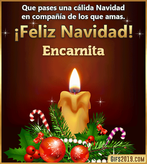 Gif feliz navidad encarnita