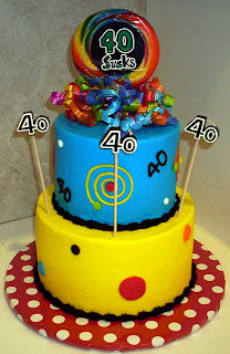 40TH Birthday Cake