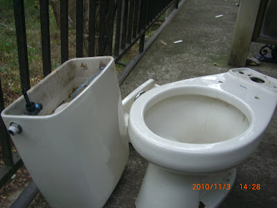 那須 別荘 DIY トイレ 便器 タンク