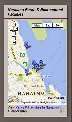 Nanaimo Parks Map