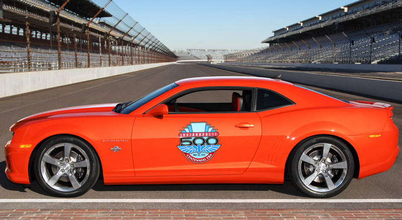 Chevrolet and Indianapolis Motor Speedway unveiled the 2010 Chevrolet Camaro