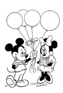 mickey minnie valentine coloring printables