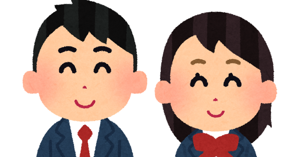 高校生 中学生のイラスト ブレザー かわいいフリー素材集 いらすとや