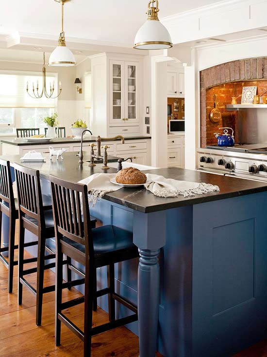 Blue Countertops