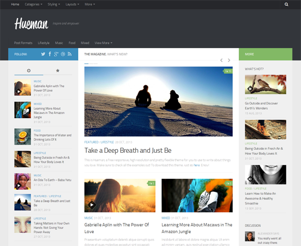 Top 6 Best Blogger and WordPress Theme 