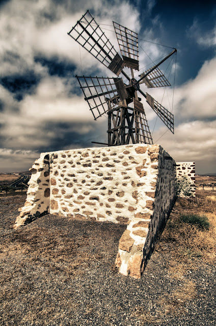 Mulino a vento a Tefìa-Fuerteventura