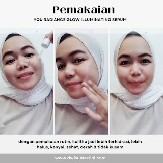 Pemakaian YOU Radiance Glow Illuminating Serum