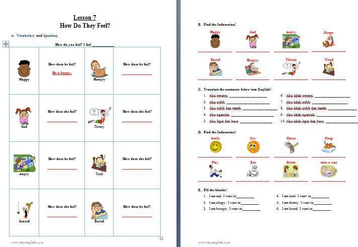 Materi Bahasa Inggris untuk SD Kelas 2 Pelajaran 7 "How Do 