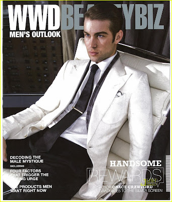 Chace Crawford cover WWD Beauty Biz Magazine