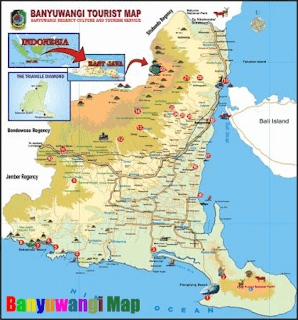 Peta Wisata Banyuwangi, Wisata Banyuwangi, Pesona Wisata Banyuwangi