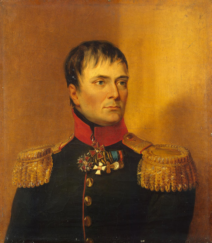 Portrait of Ivan I. Palitsyn by George Dawe - History, Portrait Paintings from Hermitage Museum