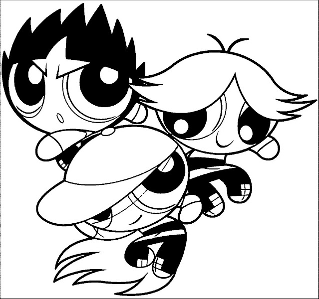 Best Powerpuff Girls Coloring Pages