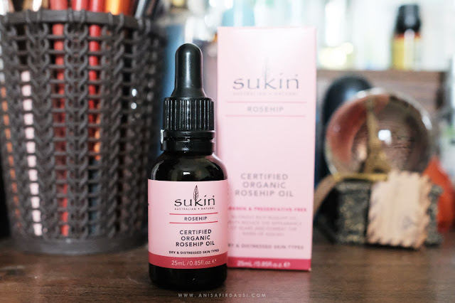 Review Sukin Certified Organic Rosehip Oil Indonesia