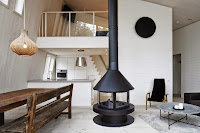 Sweden Modern Cabin House Minimalist Design in Middle of Forest