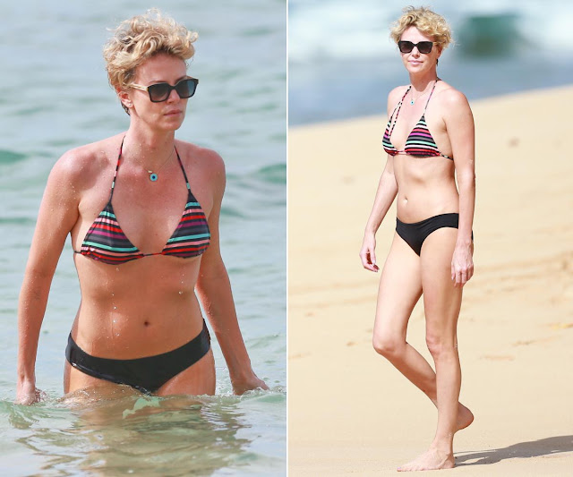 Charlize Theron Hot Bikini Pictures